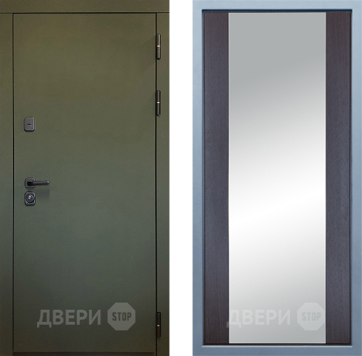 Входная металлическая Дверь Дива МД-61 Д-15 Зеркало Венге в Наро-Фоминске