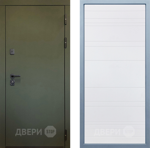 Входная металлическая Дверь Дива МД-61 Д-5 Белый в Наро-Фоминске