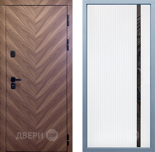 Входная металлическая Дверь Дива МД-98 МХ-46 Белый матовый в Наро-Фоминске