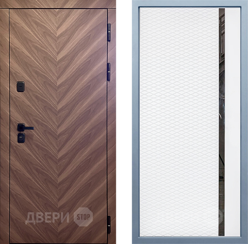 Входная металлическая Дверь Дива МД-98 МХ-47 Белый матовый в Наро-Фоминске