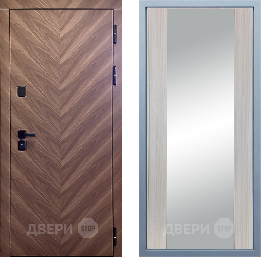 Дверь Дива МД-98 Д-15 Зеркало Сандал белый в Наро-Фоминске