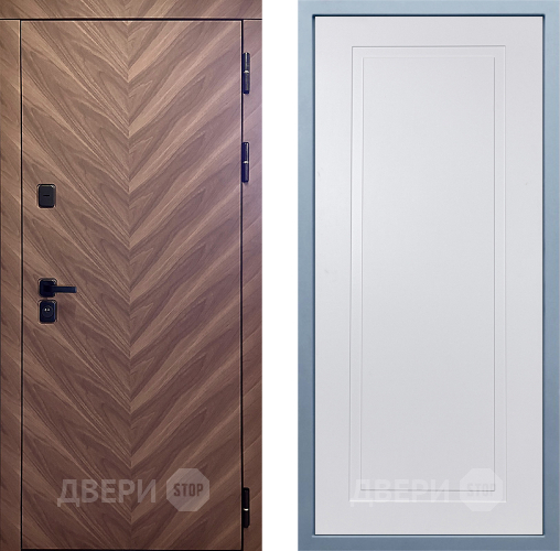 Входная металлическая Дверь Дива МД-98 Н-10 Белый в Наро-Фоминске