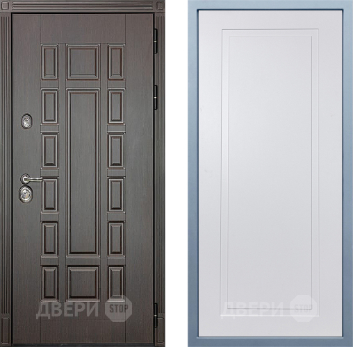 Входная металлическая Дверь Дива МД-38 Н-10 Белый в Наро-Фоминске