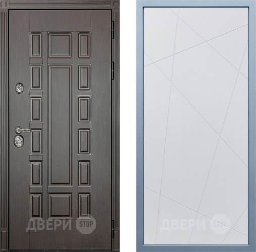 Входная металлическая Дверь Дива МД-38 Д-11 Белый в Наро-Фоминске