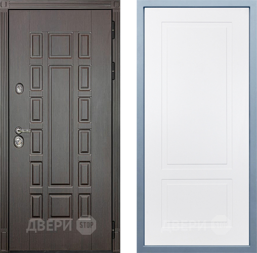 Входная металлическая Дверь Дива МД-38 Н-7 Белый в Наро-Фоминске