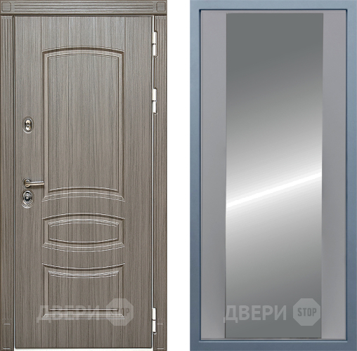 Входная металлическая Дверь Дива МД-42 Д-15 Зеркало Силк Маус в Наро-Фоминске