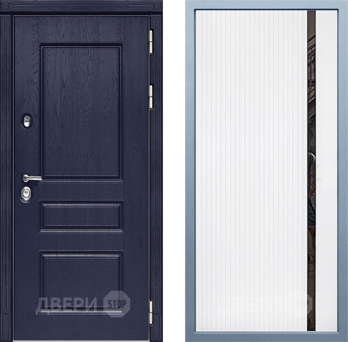 Входная металлическая Дверь Дива МД-45 МХ-46 Белый матовый в Наро-Фоминске