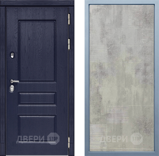 Входная металлическая Дверь Дива МД-45 Д-4 Бетон темный в Наро-Фоминске