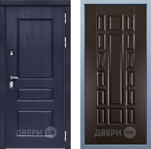 Входная металлическая Дверь Дива МД-45 М-2 Венге в Наро-Фоминске