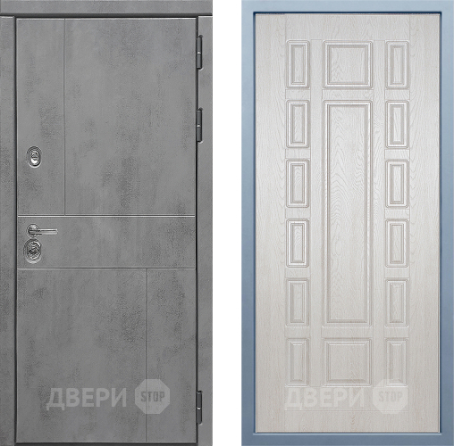 Входная металлическая Дверь Дива МД-48 М-2 Дуб филадельфия крем в Наро-Фоминске