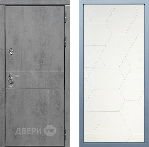 Входная металлическая Дверь Дива МД-48 М-16 Белый в Наро-Фоминске