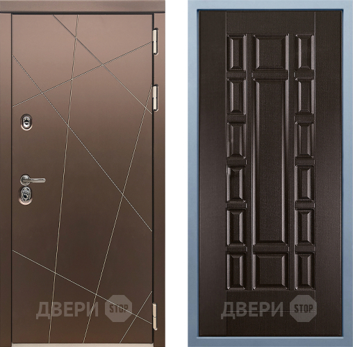 Входная металлическая Дверь Дива МД-50 М-2 Венге в Наро-Фоминске