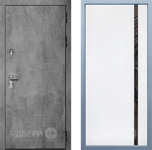 Входная металлическая Дверь Дива МД-51 МХ-46 Белый матовый в Наро-Фоминске