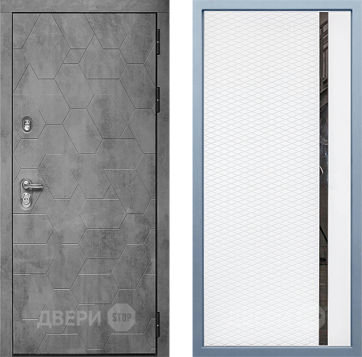 Входная металлическая Дверь Дива МД-51 МХ-47 Белый матовый в Наро-Фоминске