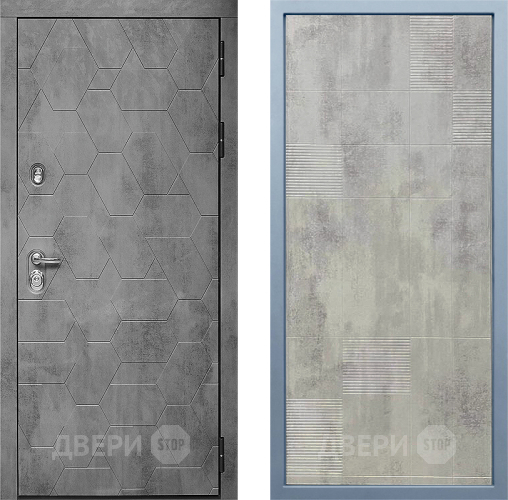 Входная металлическая Дверь Дива МД-51 Д-4 Бетон темный в Наро-Фоминске