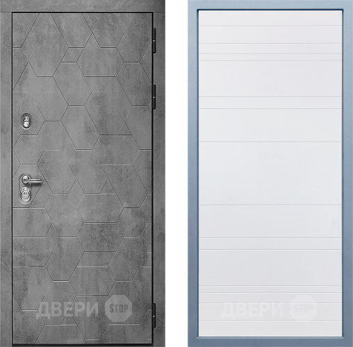 Входная металлическая Дверь Дива МД-51 Д-5 Белый в Наро-Фоминске