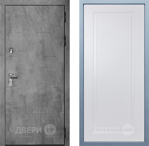 Входная металлическая Дверь Дива МД-51 Н-10 Белый в Наро-Фоминске