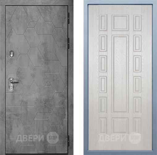 Входная металлическая Дверь Дива МД-51 М-2 Дуб филадельфия крем в Наро-Фоминске