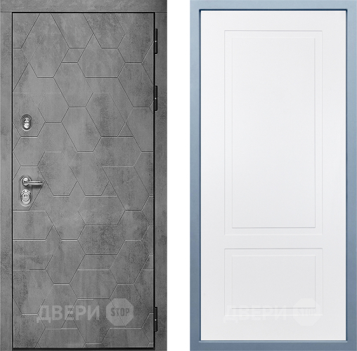 Входная металлическая Дверь Дива МД-51 Н-7 Белый в Наро-Фоминске