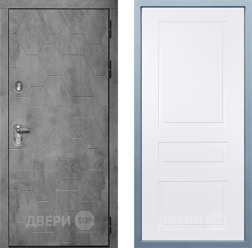 Входная металлическая Дверь Дива МД-51 Н-13 Белый в Наро-Фоминске