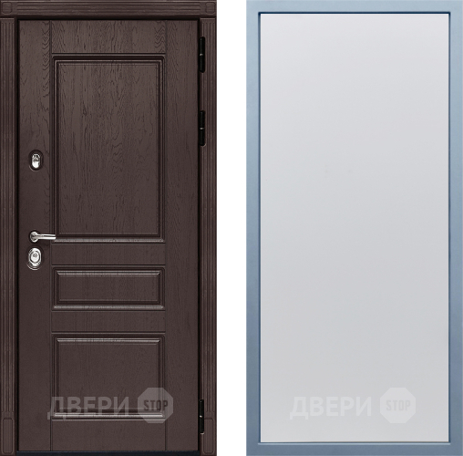 Входная металлическая Дверь Дива МД-90 Н-1 Белый в Наро-Фоминске