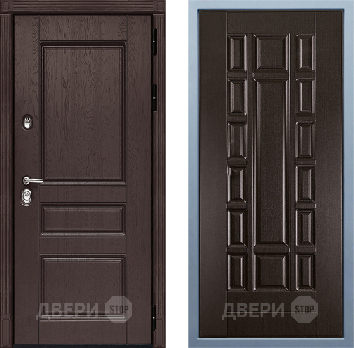 Входная металлическая Дверь Дива МД-90 М-2 Венге в Наро-Фоминске