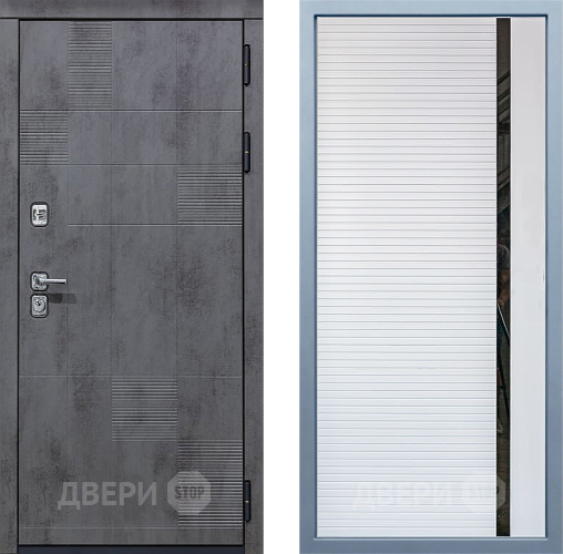 Входная металлическая Дверь Дива МД-35 МХ-45 Белый матовый в Наро-Фоминске