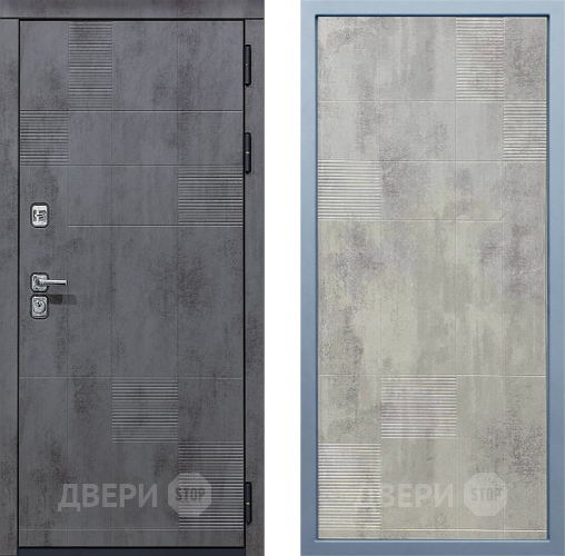 Входная металлическая Дверь Дива МД-35 Д-4 Бетон темный в Наро-Фоминске