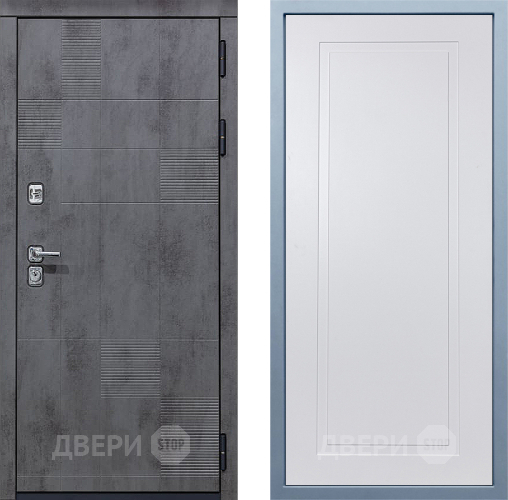 Входная металлическая Дверь Дива МД-35 Н-10 Белый в Наро-Фоминске