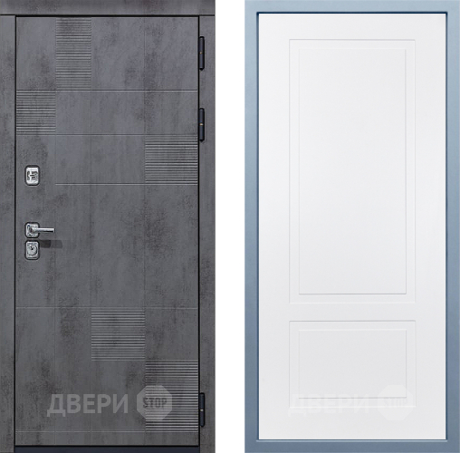 Входная металлическая Дверь Дива МД-35 Н-7 Белый в Наро-Фоминске