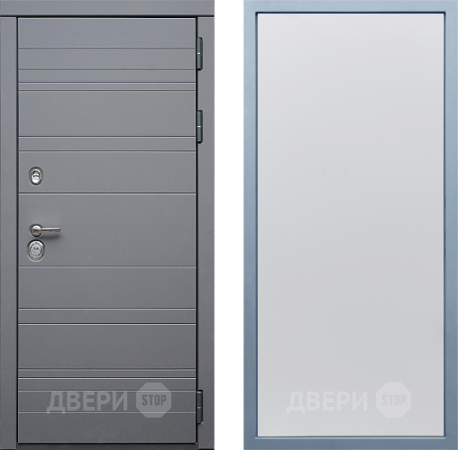 Входная металлическая Дверь Дива МД-39 Н-1 Белый в Наро-Фоминске