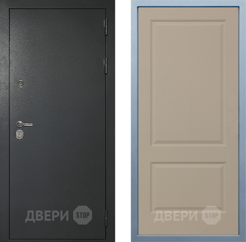 Входная металлическая Дверь Дива МД-40 Титан Д-7 Шампань в Наро-Фоминске