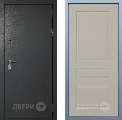 Входная металлическая Дверь Дива МД-40 Титан Д-13 Шампань в Наро-Фоминске