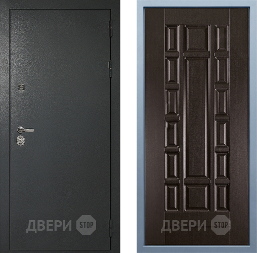 Входная металлическая Дверь Дива МД-40 Титан М-2 Венге в Наро-Фоминске