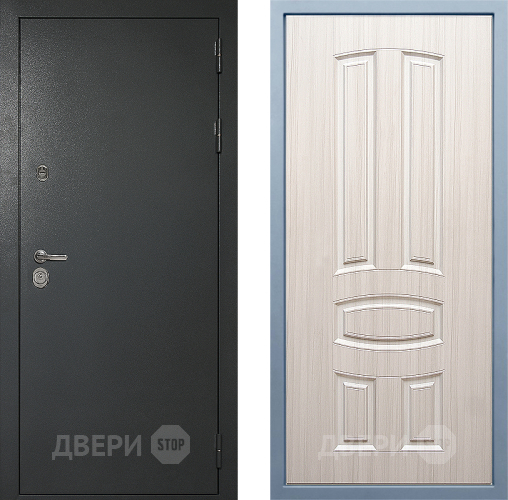 Входная металлическая Дверь Дива МД-40 Титан М-3 Сандал белый в Наро-Фоминске