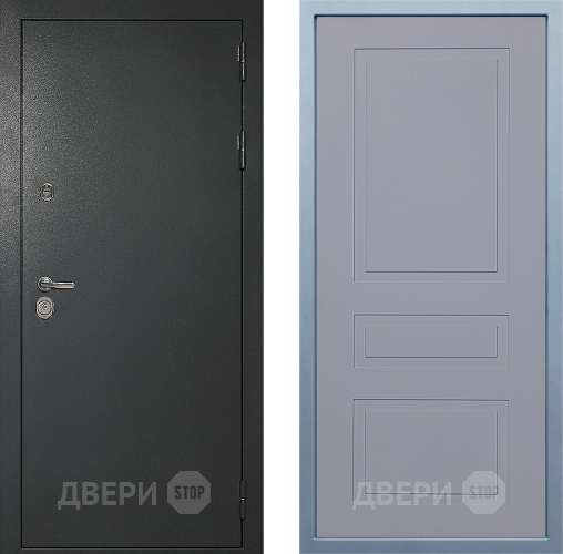 Входная металлическая Дверь Дива МД-40 Титан Н-13 Силк Маус в Наро-Фоминске