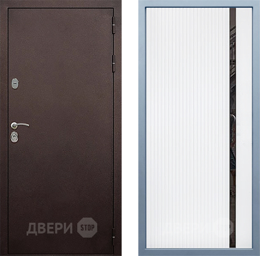 Дверь Дива МД-40 Медь МХ-46 Белый матовый в Наро-Фоминске