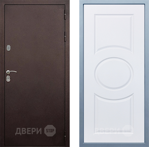 Дверь Дива МД-40 Медь М-30 Белый в Наро-Фоминске