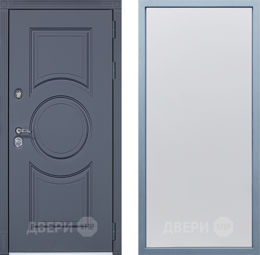 Входная металлическая Дверь Дива МХ-30 STR Н-1 Белый в Наро-Фоминске