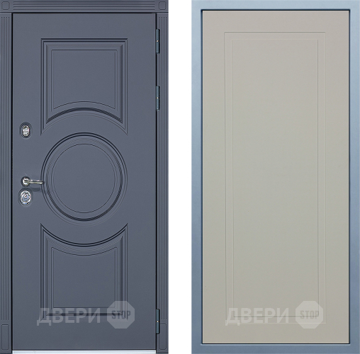 Входная металлическая Дверь Дива МХ-30 STR Н-10 Шампань в Наро-Фоминске