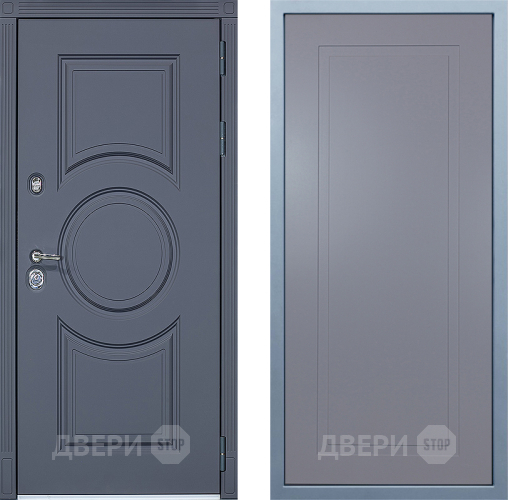Входная металлическая Дверь Дива МХ-30 STR Н-10 Силк Маус в Наро-Фоминске
