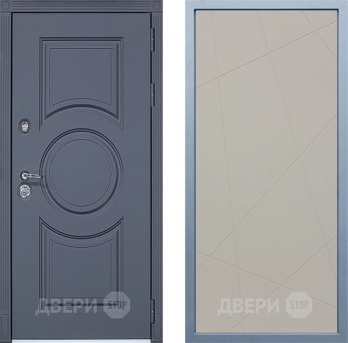 Входная металлическая Дверь Дива МХ-30 STR Д-11 Шампань в Наро-Фоминске