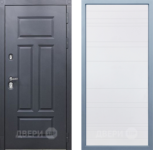 Входная металлическая Дверь Дива МХ-29 STR Д-5 Белый в Наро-Фоминске