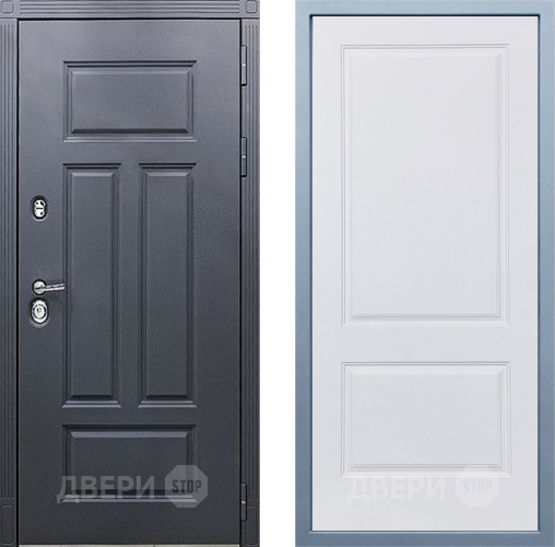 Входная металлическая Дверь Дива МХ-29 STR Д-7 Белый в Наро-Фоминске