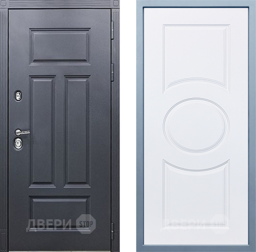 Входная металлическая Дверь Дива МХ-29 STR Д-8 Белый в Наро-Фоминске