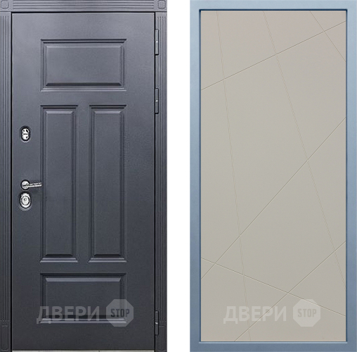 Входная металлическая Дверь Дива МХ-29 STR Д-11 Шампань в Наро-Фоминске