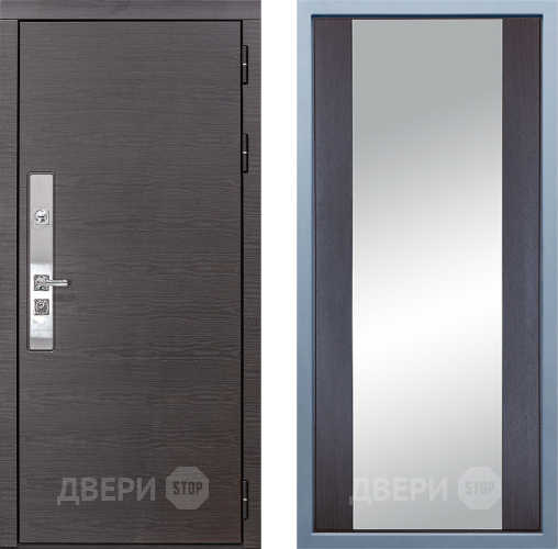 Входная металлическая Дверь Дива МХ-39 STR Д-15 Зеркало Венге в Наро-Фоминске