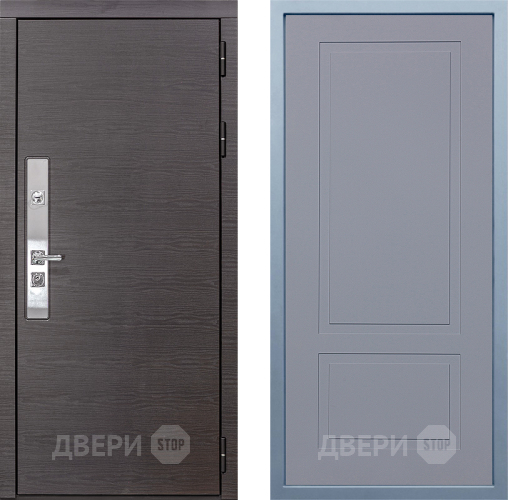 Входная металлическая Дверь Дива МХ-39 STR Н-7 Силк Маус в Наро-Фоминске