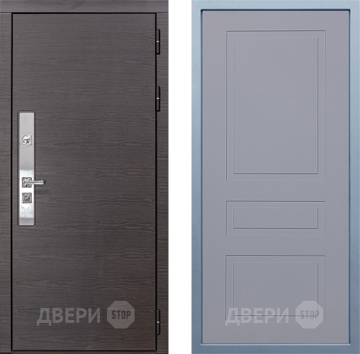 Входная металлическая Дверь Дива МХ-39 STR Н-13 Силк Маус в Наро-Фоминске