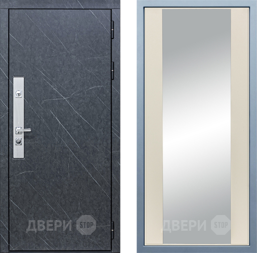 Входная металлическая Дверь Дива МХ-26 STR Д-15 Зеркало Шампань в Наро-Фоминске